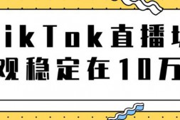 （824期）TikTok直播场观稳定在10万，导流独立站转化率1：5000实操讲解
