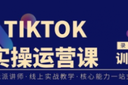 （1973期）TikTok实操运营课训练营，Tiktok账号网络环节一站式解决方案