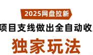 (13723期)小淘-2025网盘拉新项目独家玩法,主项目支线做出全自动收益