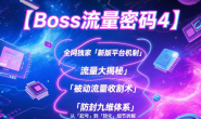 (15009期)Boss流量密码,从0到1打造bs流量全流程